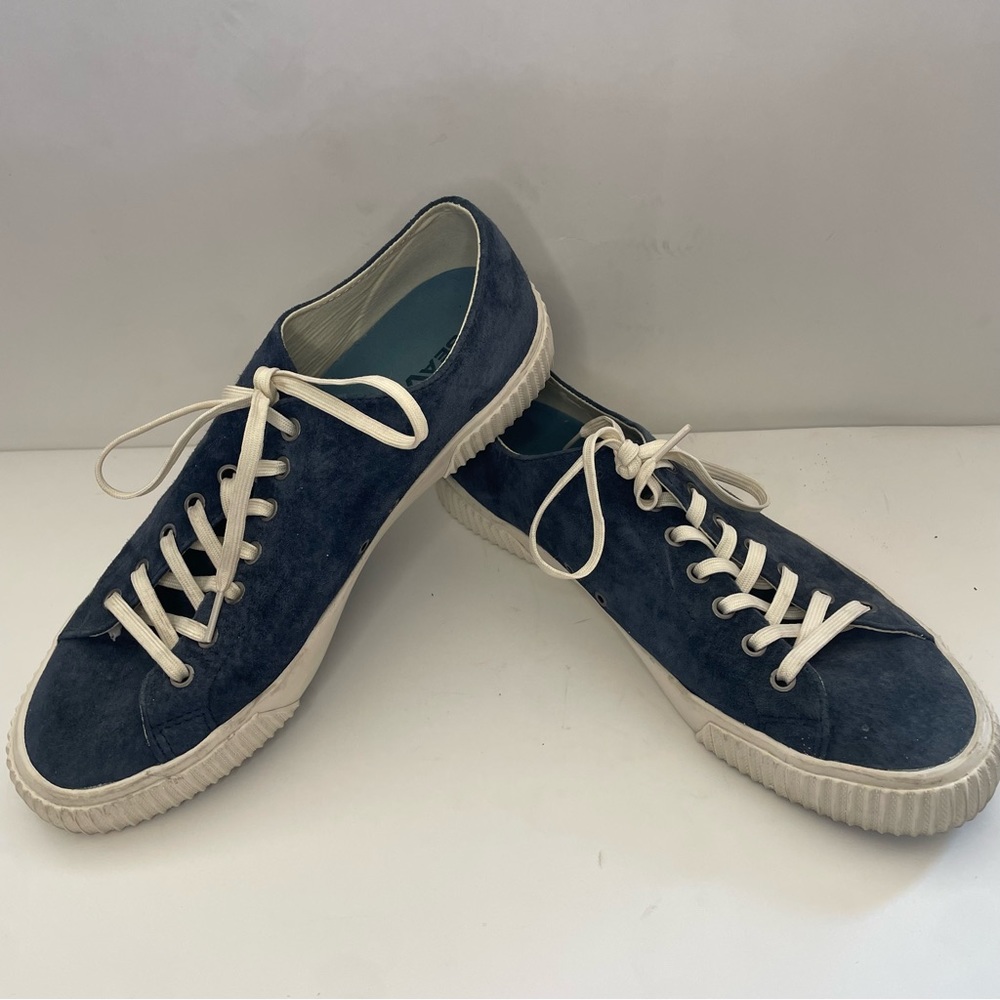 SeaVees Men’s Blue Suede Darby Shoes-Size 10.5